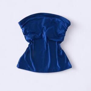 Antistar blue strapless top size